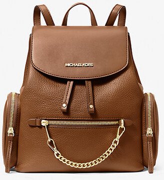 Jet Set Medium Pebbled Leather Backpack