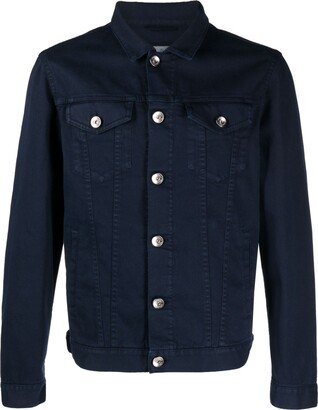 Slim-Cut Cotton Denim Jacket