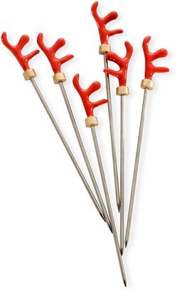 Coral Cocktail Picks, Set of 6