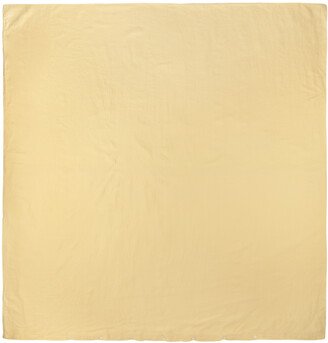 Yellow Linen Duvet Cover, US Queen