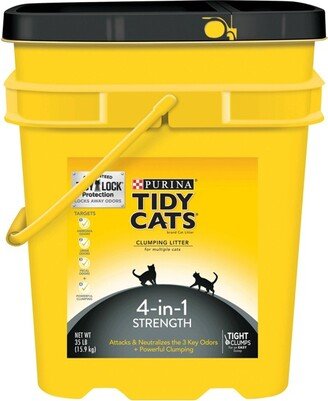 Purina Tidy Cats 4-in-1 Strength Multi-Cat Clumping Litter