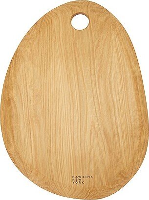 Organic Large Cutting Board in Brown