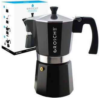 Milano Stovetop Espresso Maker Moka Pot 12 Espresso Cup Size 23.6 oz