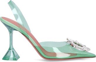 Begum Slingback Embellished Pumps