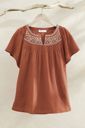 Women's Sierra Stories Blouse - Cider - PS - Petite Size