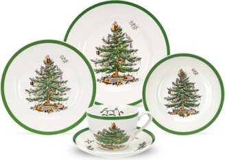 Christmas Tree Dinnerware 5 Pc. Place Setting