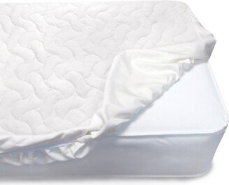 Sertapedic Crib Mattress Pad Cover With nanotex Stain Repel