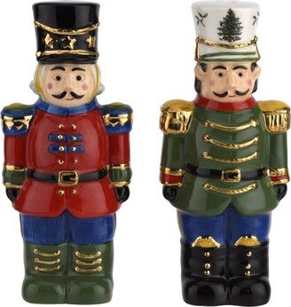 Christmas Tree Nutcracker Salt and Pepper - 4.5 Inches