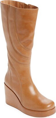 Peggy Platform Wedge Boot