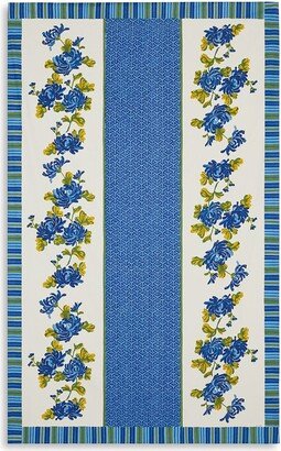 Vienna floral-print rectangular tablecloth
