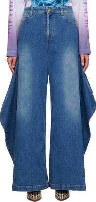 Blue Wide Jeans-AD