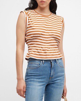 Buchanan Striped Sleeveless Tee