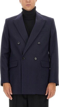 Paris V-Neck Double-Breasted Tailored Blazer