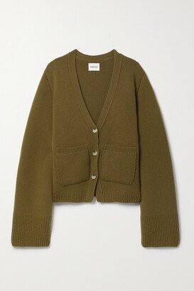 Scarlet Cashmere Cardigan - Green