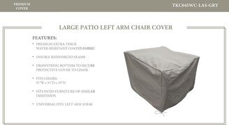 Fairmont Left Arm Sofa Protective Cover