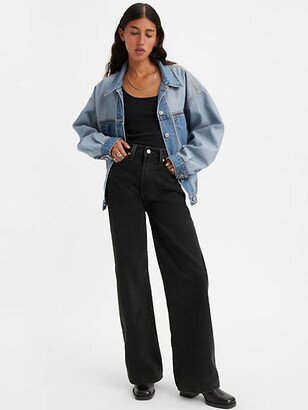 Ribcage Wide Leg Women's Jeans - Rosie Posie