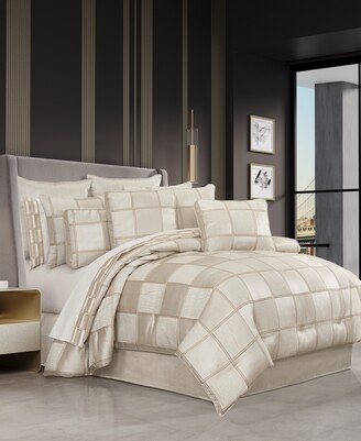 Brando 4 Piece Comforter Set, Queen