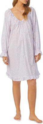 Ruffle Cotton Nightgown