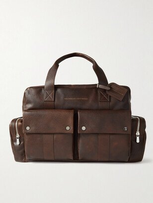 Winter Escape Full-Grain Leather Duffle Bag