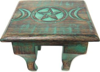 Triple Moon Mini Altar Table | 6 Inches