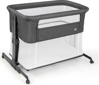 Babyjoy 3 in 1 Baby Bassinet & Bedside Sleeper with Mattress