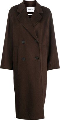 IVY OAK Clara wool double-breasted coat