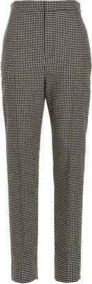 Houndstooth High-Rise Pants