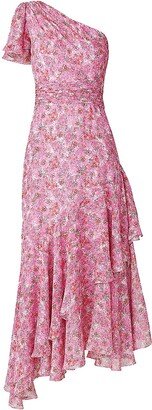 Melody Floral Chiffon Maxi Dress