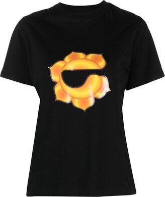 Chakra logo-print T-shirt