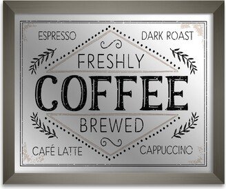 Freshly Brewed Coffee Vintage Café Espresso, 11 x 14-AB