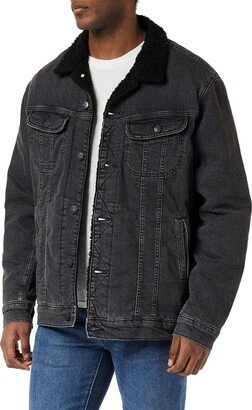 Men's Sherpa Jacket Denim