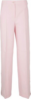 High Waist Pressed Crease Trousers