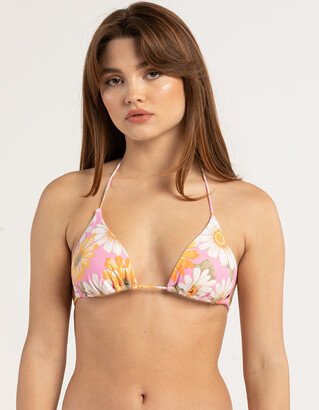 Sunnyside Floral Venice Triangle Bikini Top