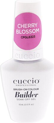 Brush-On Colour Builder Soak Off Gel - Cherry Blossom by Cuccio Pro for Women - 0.43 oz Nail Polish