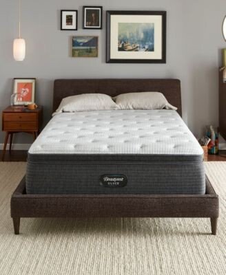 Silver Brs900 C Tss 16.5 Plush Pillow Top Mattress Collection Created For Macys