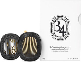 34 Boulevard Saint Germain Car Fragrance Diffuser & Refill Insert