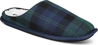 Men's Barn Plaid Slippers, Created for Macy's