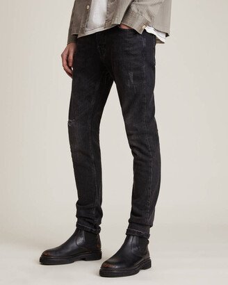 Rex Slim Jeans - Washed Black