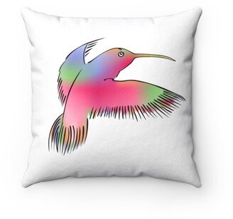 Hummingbird Pillow - Throw Custom Cover Gift Idea Room Decor