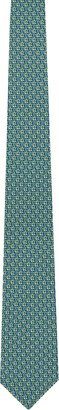 Green & Blue Silk Tie