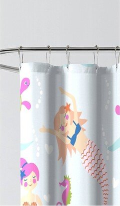 Mermaid Dreams Kids' Shower Curtain