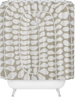 One Hundred Leaved Plant 3 Shower Curtain