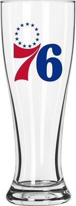 Philadelphia 76ers Letterman Logo 16 oz Pilsner Glass