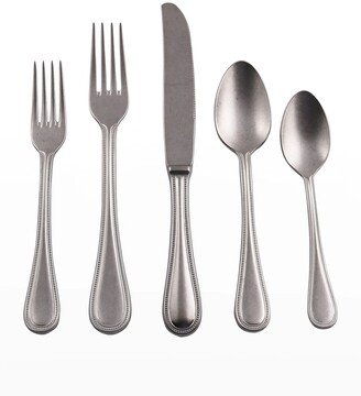 Perla Pewter 20-Piece Flatware Set