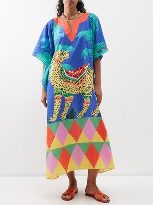 Tropical Palais Sauvage Printed Cotton Kaftan