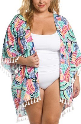 Waves Tassel Trim Cover-Up