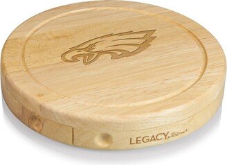 Philadelphia Eagles NFL Brie Cheese Board and Tools Set - Brown