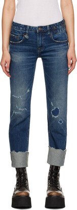 Blue Boy Straight Jeans