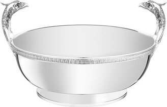 Malmaison silver-plated bowl centerpiece