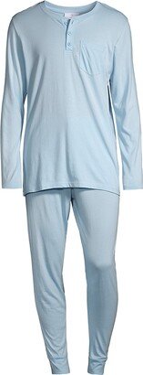 Bella Henley & Pants Pajama Set